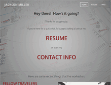 Tablet Screenshot of jackmill.com